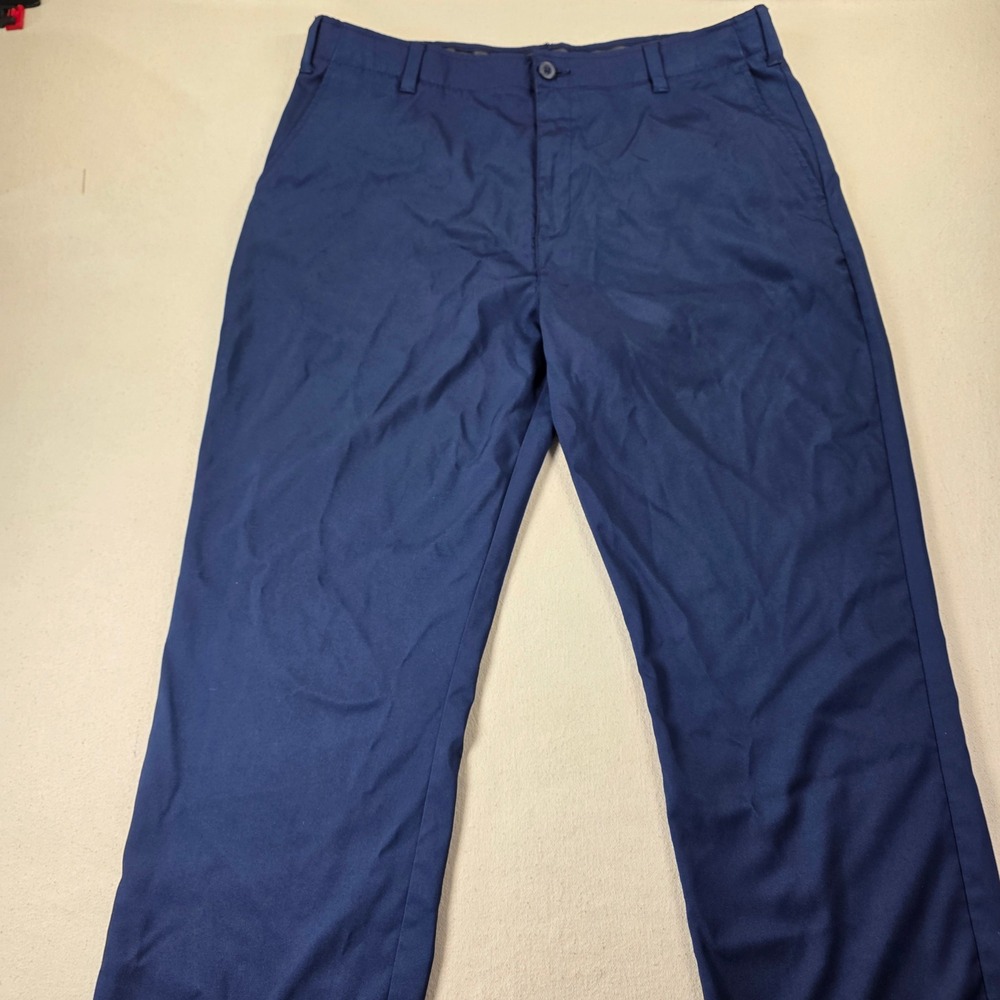 BCG Mens Navy Blue Athletic Performance Golf Pants Size 34x30
